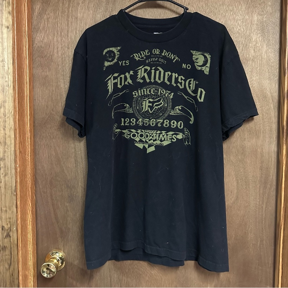 Fox Racing Riding Company Short Sleeve Shirt Large